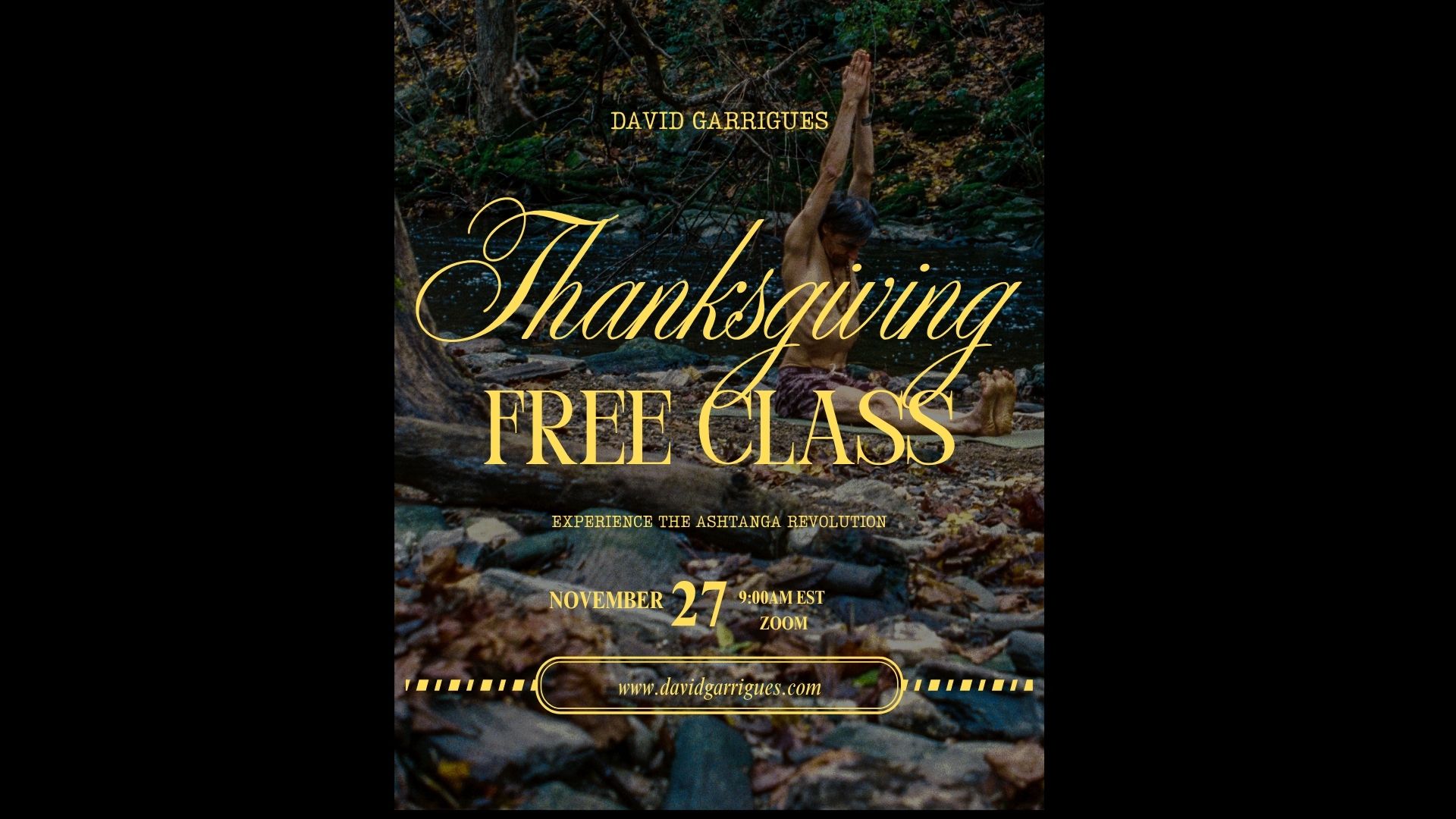 Thanksgiving Free Class