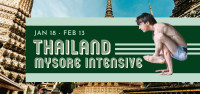 Thailand Mysore Intensive
